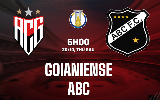 Nhận định bóng đá Hạng 2 Brazil 2023 Goianiense vs ABC 5h00 ngày 20/10