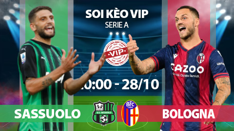 Soi kèo bóng đá 28/10: Sassuolo vs Bologna