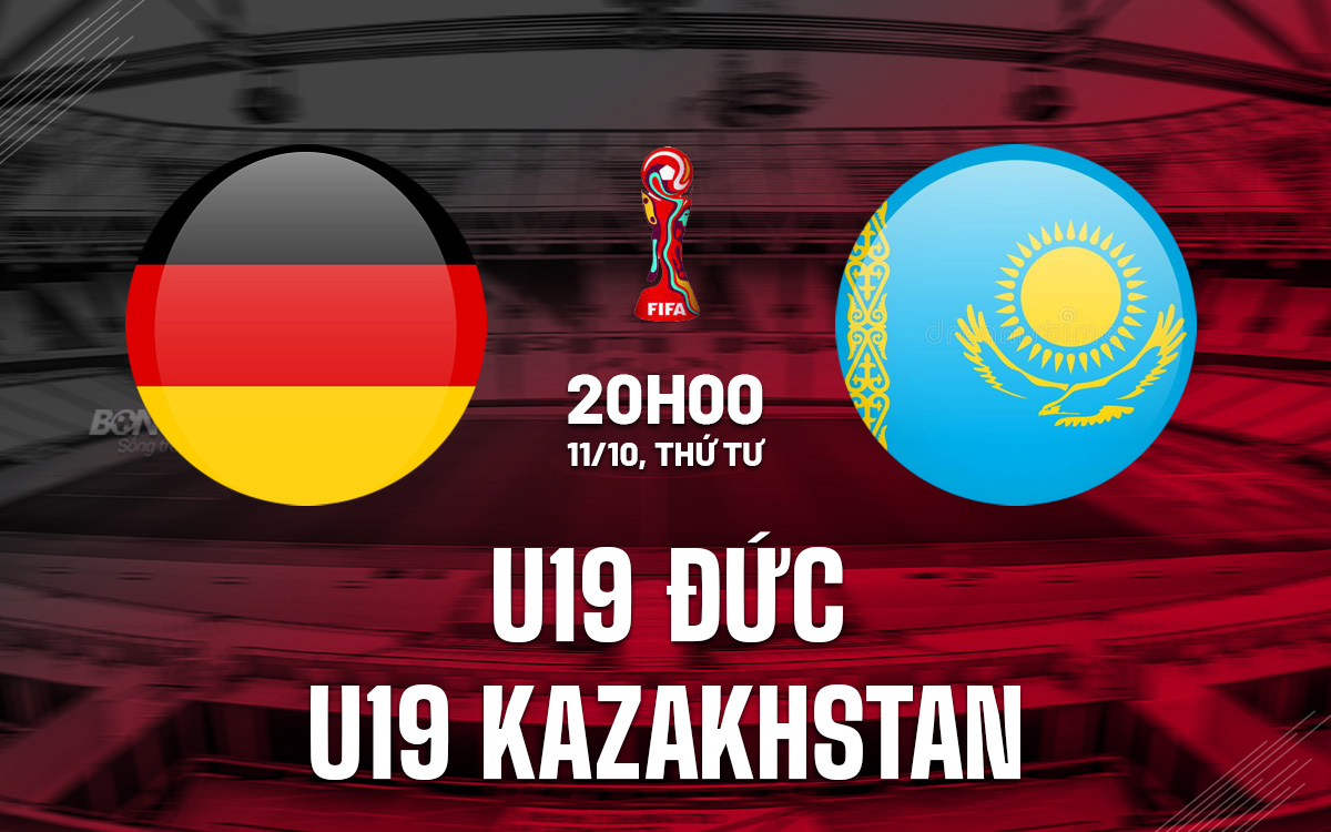 Soi kèo - Dự đoán U19 Đức vs U19 Kazakhstan 20h00 ngày 11:10 (Vòng loại U19 châu Âu 2025)