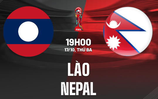 Soi kèo vòng loại World Cup 2026 bóng đá Lào vs Nepal 19h00 ngày 17/10